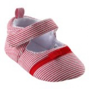 Luvable Friends Girl's Bow Dress Shoe for Baby